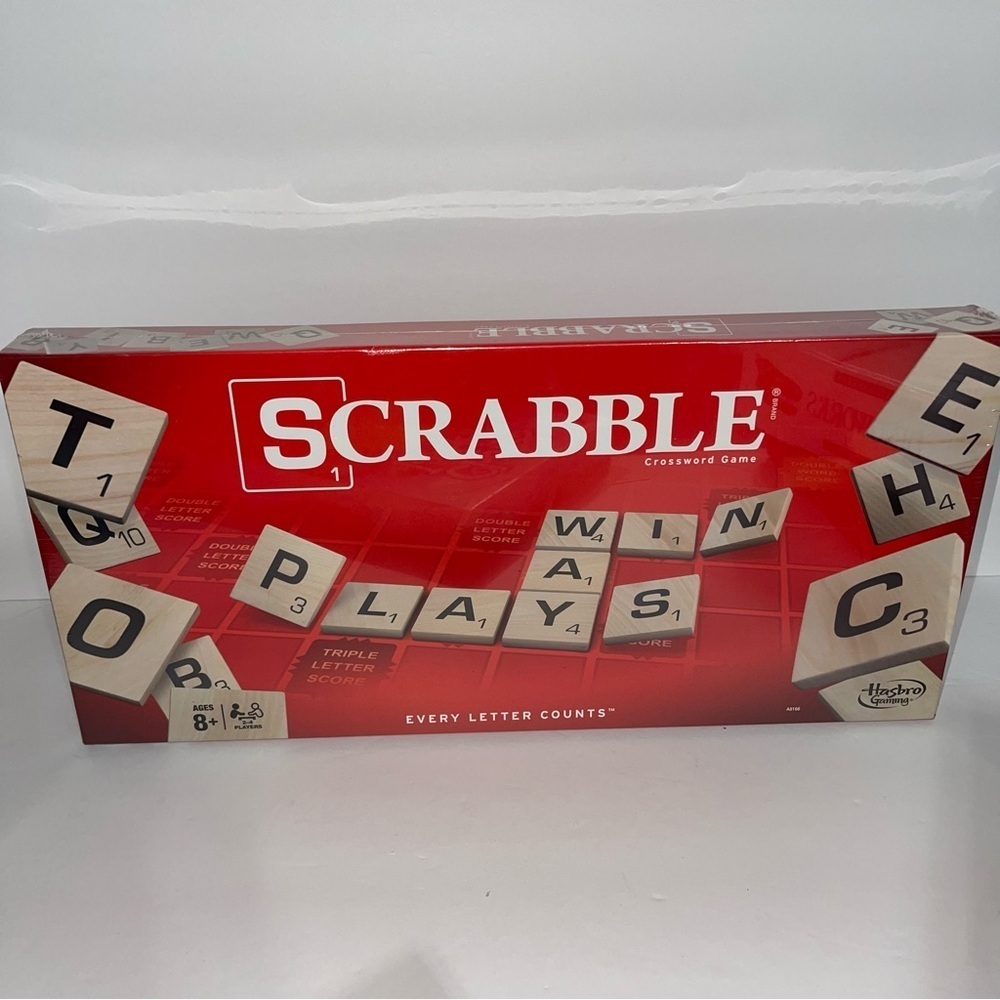 Hasbro Scrabble Game - A8166 SEALED NEW 2013